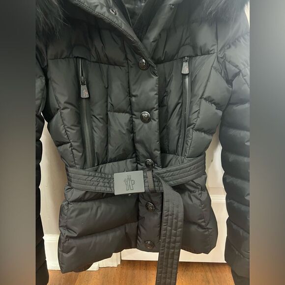 MONCLER GRENOBLE BEVERLEY HOODED SKI DOWN JACKET - Picture 4 of 13